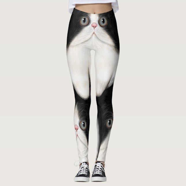 KattälskareFurball damasker Leggings (Framsida)