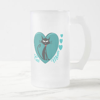 Kattälskaregåvor Frostat Ölglas