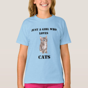KattälskareSkjorta precis en flicka som älskar T Shirt