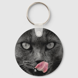 Kattansikte - Keychain Nyckelring