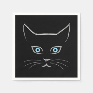Kattansikte Pappersservett