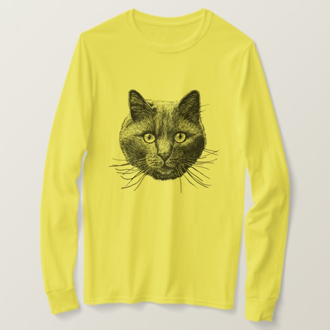 Kattansikte T-shirt (Design framsida)