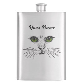 Kattansiktegrönt synar Whiskers Fickplunta