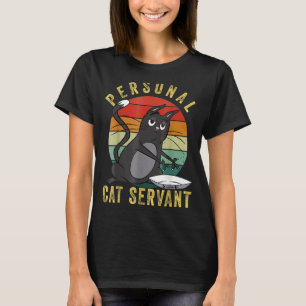 Kattanställd vid Kat Mamma Kittens T Shirt