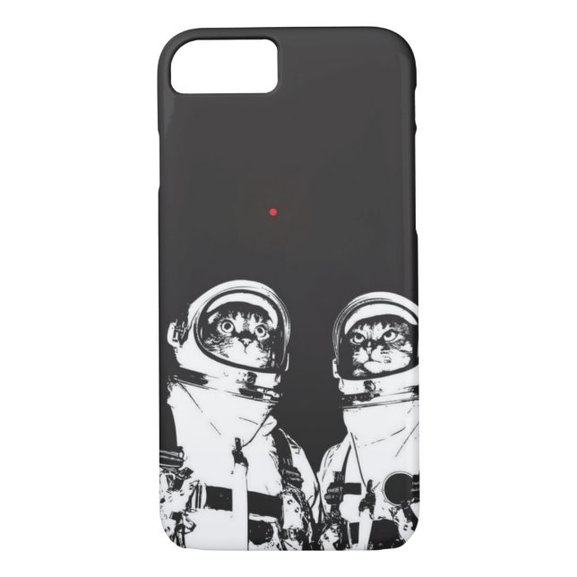Kattastronaut Case-Mate iPhone Skal (Baksida)