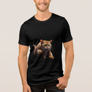Kattattack - Braco and Funny Kattdjur T-Shirt