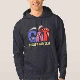 Kattattityd i Varje Färgdesign Hoodie