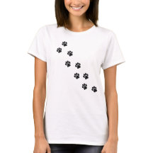 Kattavtryck Dam T-Shirt