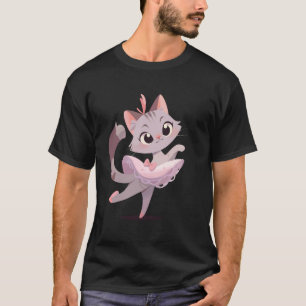 Kattbalettdansare Söt Kattmusik Klassisk Undervisa T Shirt