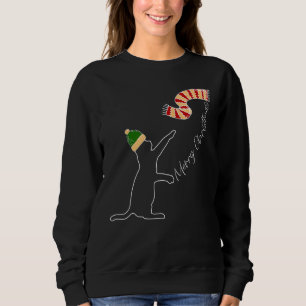 Kattballongsscarf julpyjamas söt kattunge t shirt