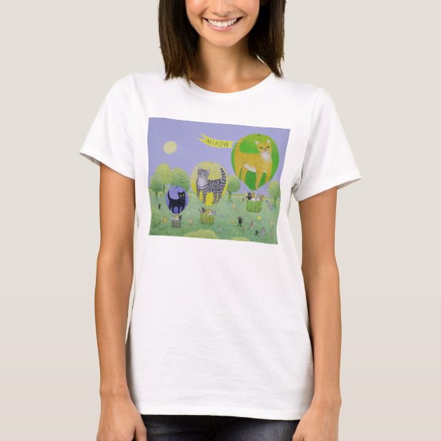 Kattballongtävling T Shirt (Framsida)