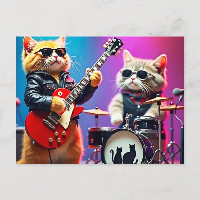 Kattband Vykort (Framsida)