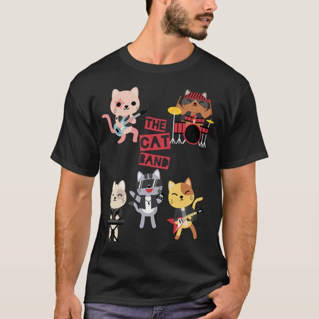 Kattbandet T Shirt (Framsida)