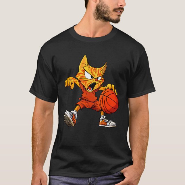 Kattbasket T Shirt (Framsida)