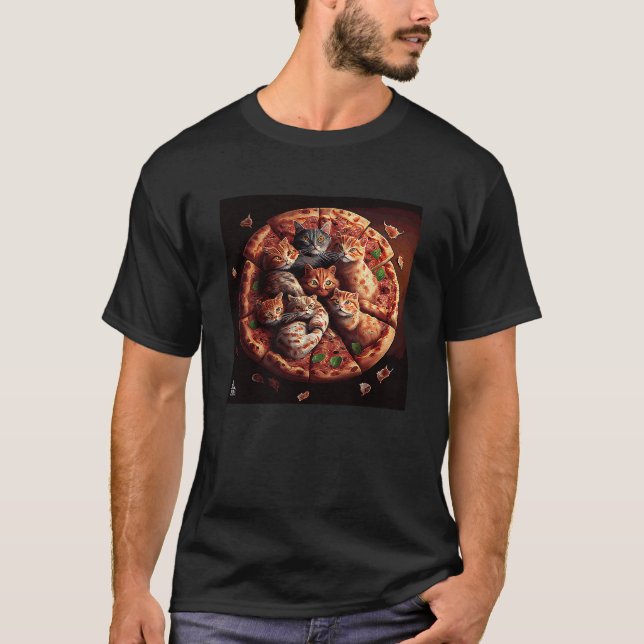 Kattbergspizza T Shirt (Framsida)