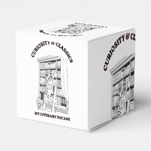 Kattbibliotekarie Estetisk Konstaffisch Presentaskar
