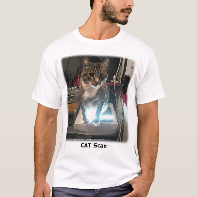 KATTbildläsningsskjorta T-shirt (Framsida)