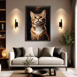 Kattblick Poster