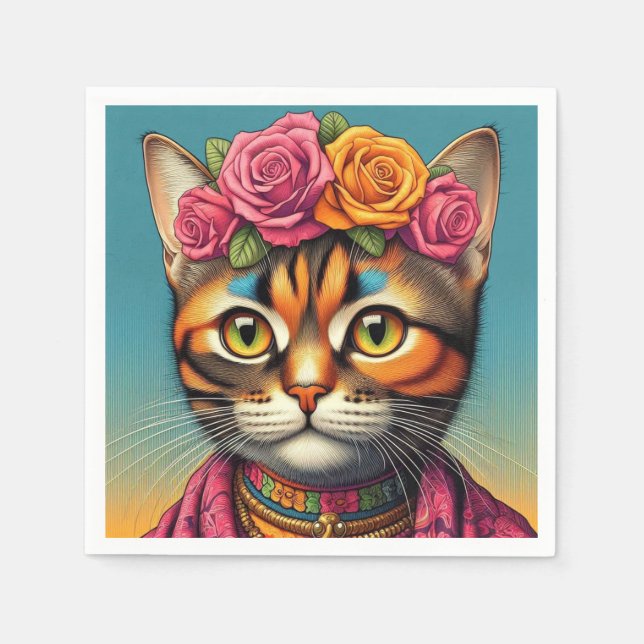 Kattblöjor! Pappersservett (Framsidan)