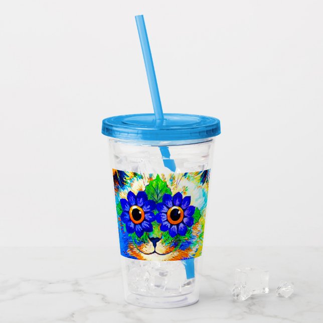 Kattblomöga Take Away Mugg (Framsida Ice)