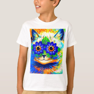 Kattblomster ögon t shirt