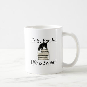 Kattbokliv är sött kaffemugg
