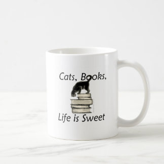 Kattbokliv är sött kaffemugg