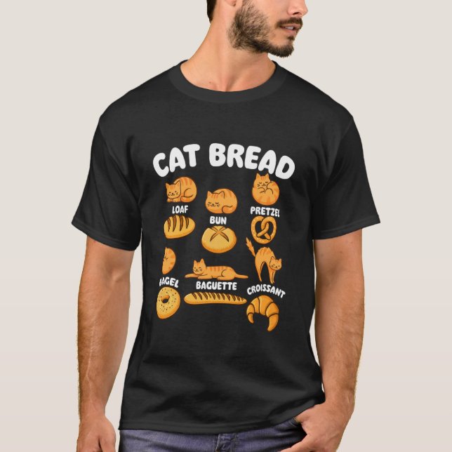 Kattbröd - Kattälskare Kattägare Kitty T Shirt (Framsida)