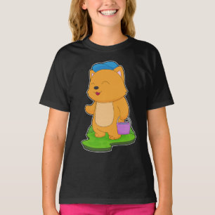 Kattbucket i Vatten T Shirt