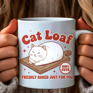 Kattbulle Mugg, Rolig Katt Meme Kaffemugg