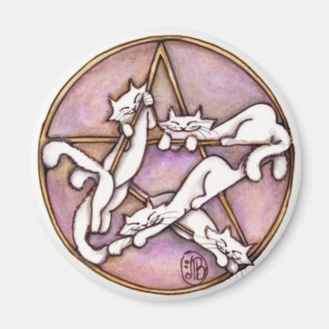 Kattburk Magnet (Framsidan)