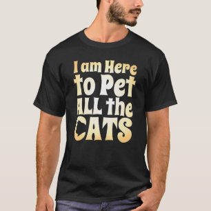 Kattcitat Husdjur Kitty Katter jamar Fan T Shirt