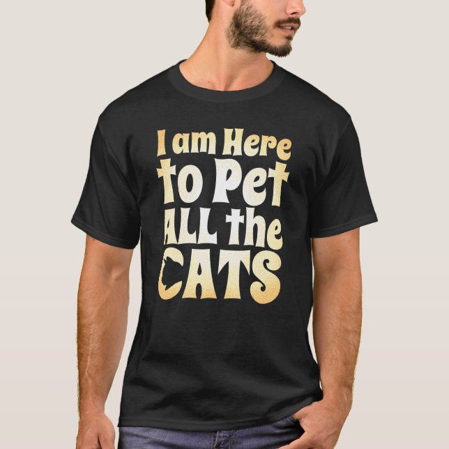 Kattcitat Husdjur Kitty Katter jamar  Fan T Shirt (Framsida)