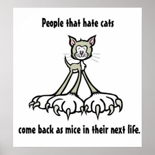 Kattcitationstecken 3 poster