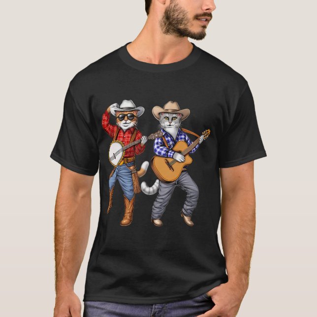 Kattcowboys T Shirt (Framsida)