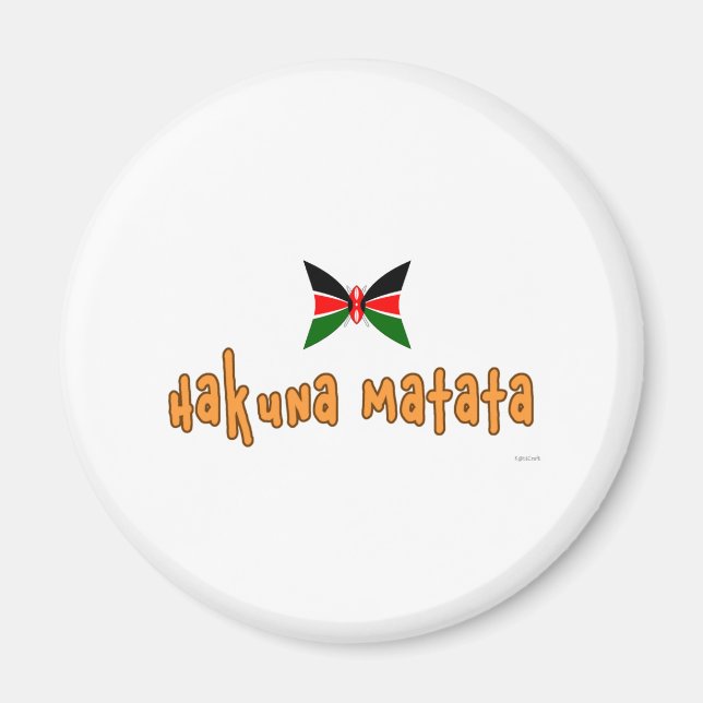 KattCraft: Hakuna Matata Magnet (Framsidan)