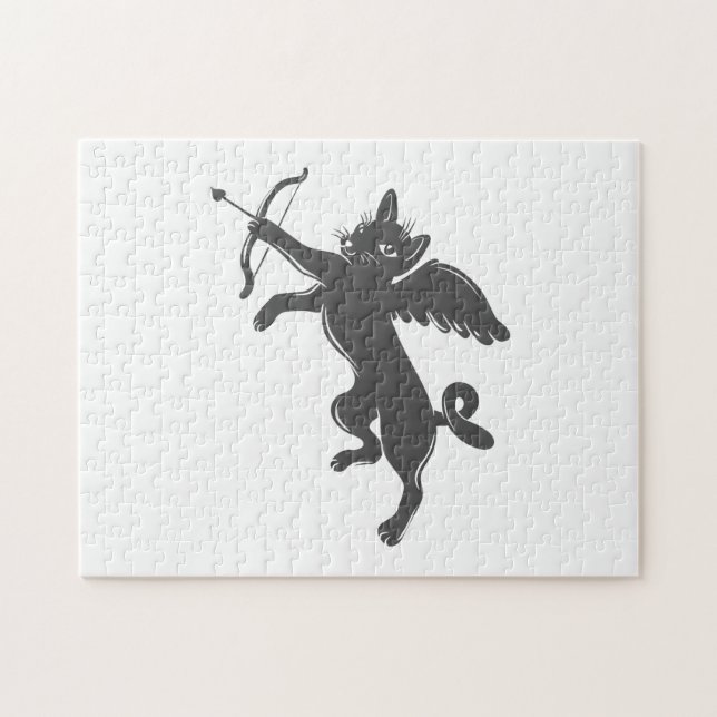 kattcupid - välj bakgrund färg pussel (Horisontell)