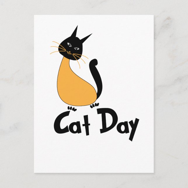 Kattdag  vykort (Framsida)