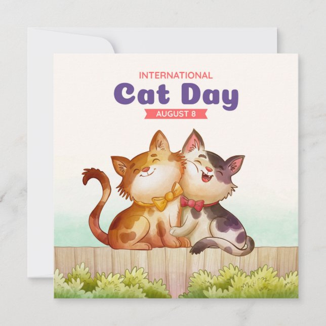 Kattdagen i internationell (Framsida)