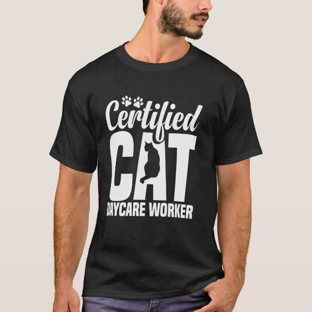 Kattdagiscenter Kitten dagis Essentials Daghem T Shirt (Framsida)