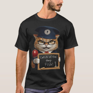 Kattdagsplan,Fångst av fisk T Shirt