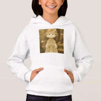 Kattdam Snow – Viktoriansk katt med tekopp T Shirt