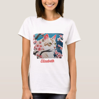 Kattdam- T-Shirt