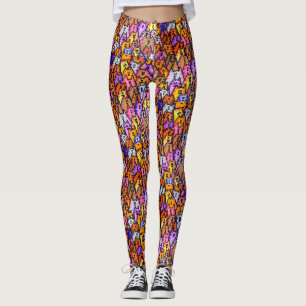 Kattdamasker Leggings
