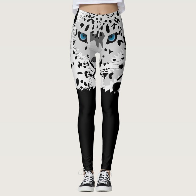 Kattdamasker Leggings (Framsida)