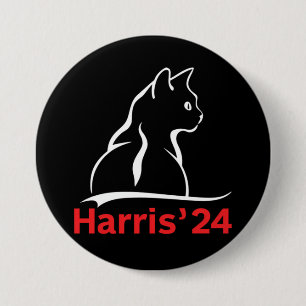 Kattdamer för Kamala Katt 2024 President Kamala Knapp
