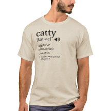 Kattdefinitionsordlista T-Shirt