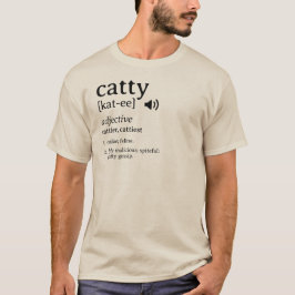 Kattdefinitionsordlista T-Shirt