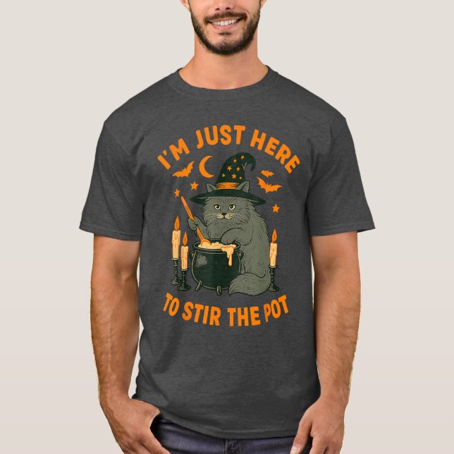 Kattdesign T Shirt (Framsida)