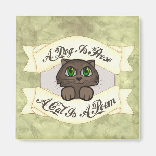 Kattdikt Magnet